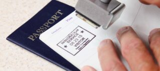 Stamping a Passport